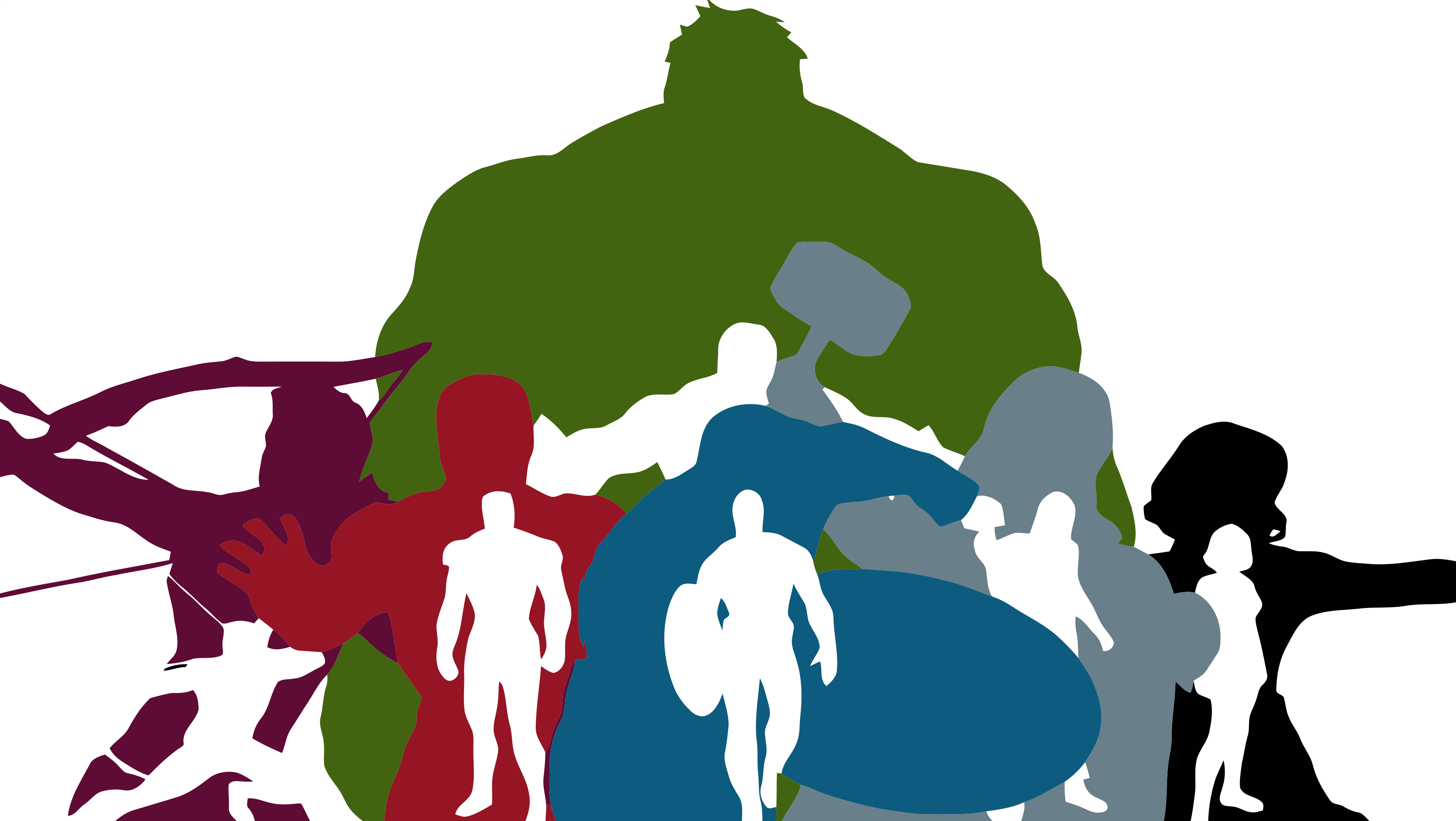 Avengers P3 6 Outline Svg Vector Free Vectors